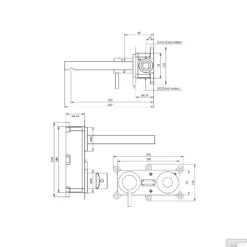 Inbouw Wastafelmengkraan Brauer Gold Edition Coldstart Rechte Uitloop Korte Platte Hendel Links Geborsteld Goud PVD Met Rozetten -Exporteren Badkamer Top Winkel inbouw wastafelmengkraan brauer gold edition korte platte hendel rechte uitloop geborsteld goud met rozetten tec