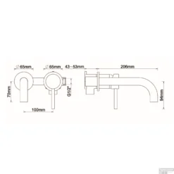 Inbouw Wastafelmengkraan Wiesbaden Caral Twenty Chroom (inbouw En Afbouwdeel) -Exporteren Badkamer Top Winkel inbouw wastafelmengkraan wiesbaden caral 2.0 geborsteld koper tech 1 1