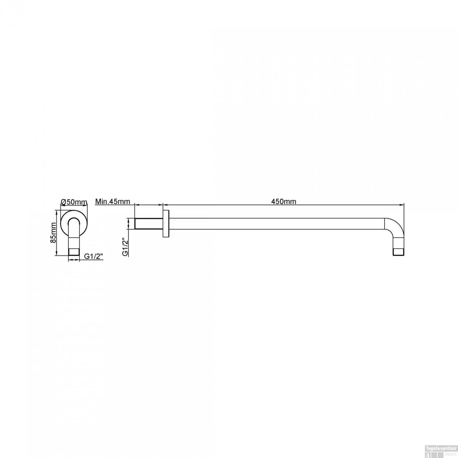 Inbouwthermostaatset Wiesbaden Caral Rond 30cm Muuruitloop Geborsteld Messing Goud PVD Coating 8 Inbouwthermostaatset Wiesbaden Caral Rond 30cm Muuruitloop Geborsteld Messing Goud PVD Coating - Afbeelding 6