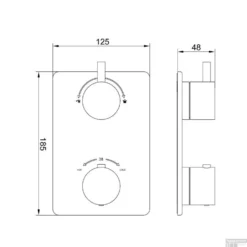 Inbouwthermostaatset Wiesbaden Caral Rond 30cm Muuruitloop Mat Zwart -Exporteren Badkamer Top Winkel inbouwthermostaatset wiesbaden caral rond mat zwart tech