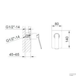 Douchekraan Inbouw Sapho Jumper Mengkraan Afbouwdeel 1-weg Chroom (incl. Inbouwdeel) -Exporteren Badkamer Top Winkel jm041 douchekraan inbouw sapho jumper mengkraan afbouwdeel 1 weg chroom incl. inbouwdeel 7