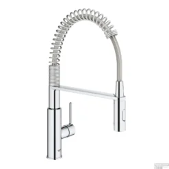 Keukenkraan Grohe Get 1-Gats Met Professionele Handdouche Chroom