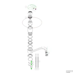 Keukenmengkraan Athos Chroom -Exporteren Badkamer Top Winkel keukenmengkraan athos chroom technisch