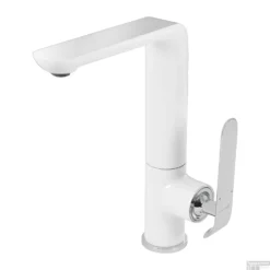 Keukenmengkraan Boss & Wessing Bloom Wit Chroom