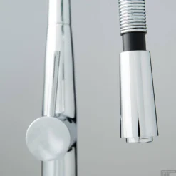 Keukenmengkraan Schutte New York Hoge Draaibare Uitloop Met Spiraalveer Chroom -Exporteren Badkamer Top Winkel keukenmengkraan schutte new york hoge draaibare uitloop met spiraalveer chroom sfeer2