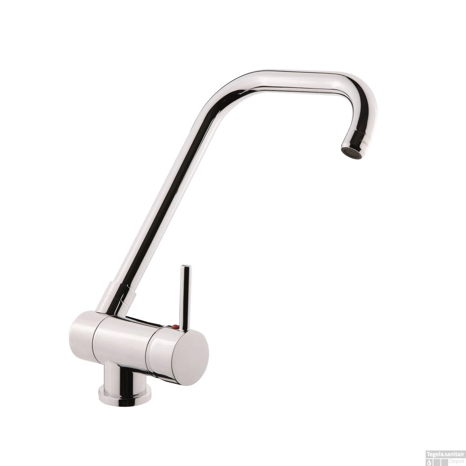 Keukenmengkraan Schutte Window Hoge Draaibare En Plooibare Uitloop Chroom 5 Keukenmengkraan Schutte Window Hoge Draaibare En Plooibare Uitloop Chroom - Afbeelding 3