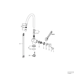 Keukenmengkraan Wiesbaden Caral Mat Zwart -Exporteren Badkamer Top Winkel keukenmengkraan wiesbaden caral chroom tech 2 1