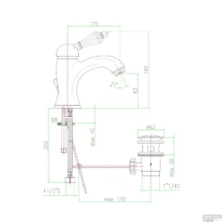 Wastafelmengkraan Sapho Kirké Retro Kristal 1-hendel Gebogen 18.2 Cm Goud (incl. Clickwaste) 7 Wastafelmengkraan Sapho Kirké Retro Kristal 1-hendel Gebogen 18.2 Cm Goud (incl. Clickwaste) -Exporteren Badkamer Top Winkel ki02kz wastafelmengkraan sapho kirk retro kristal 1 hendel gebogen 18.2 cm goud incl. clickwaste 2