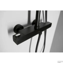 Regendoucheset Opbouw Sapho Spy Thermostaatkraan 29x19 Cm Mat Zwart -Exporteren Badkamer Top Winkel kj639 regendoucheset opbouw sapho spy thermostaatkraan 29x19 cm mat zwart 1