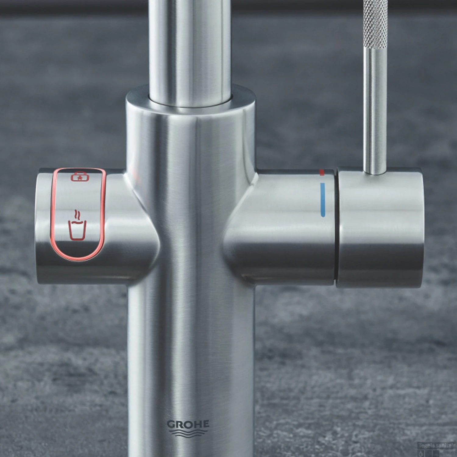 Kokendwaterkraan Grohe Red New Duo Met U Uitloop En L Size Boiler RVS - Afbeelding 4