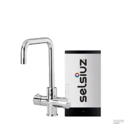 Kokendwaterkraan Selsiuz Haaks Chroom Inclusief Single Boiler