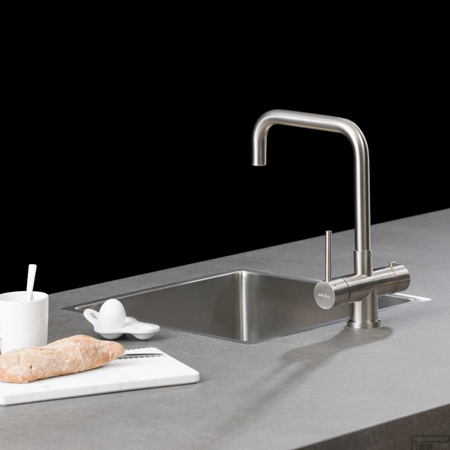 Kokendwaterkraan Selsiuz Steel Haaks RVS Inclusief Single Boiler 5 Kokendwaterkraan Selsiuz Steel Haaks RVS Inclusief Single Boiler - Afbeelding 3