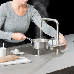 Kokendwaterkraan Selsiuz Steel Haaks RVS Inclusief Single Boiler 10 Kokendwaterkraan Selsiuz Steel Haaks RVS Inclusief Single Boiler -Exporteren Badkamer Top Winkel kokendwaterkraan selsiuz steel inclusief boiler rvs sfeer