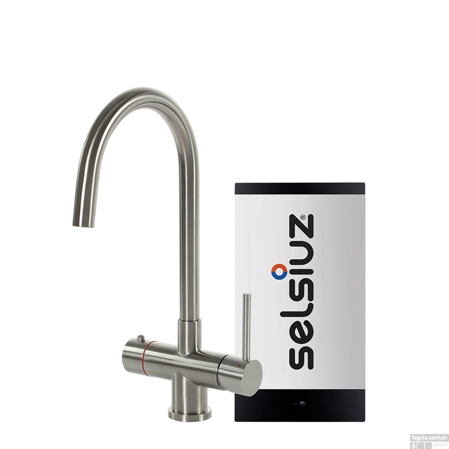 Kokendwaterkraan Selsiuz Steel Rond RVS Inclusief Combi Extra Boiler 3 Kokendwaterkraan Selsiuz Steel Rond RVS Inclusief Combi Extra Boiler