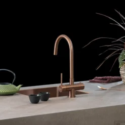 Kokendwaterkraan Selsiuz Steel Rond Copper Inclusief Single Boiler -Exporteren Badkamer Top Winkel kokendwaterkraan selsiuz steel round inclusief boiler koper sfeer