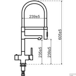 Kokendwaterkraan Selsiuz XL RVS Inclusief Single Boiler 7 Kokendwaterkraan Selsiuz XL RVS Inclusief Single Boiler -Exporteren Badkamer Top Winkel kokendwaterkraan selsiuz steel xl inclusief boiler tech