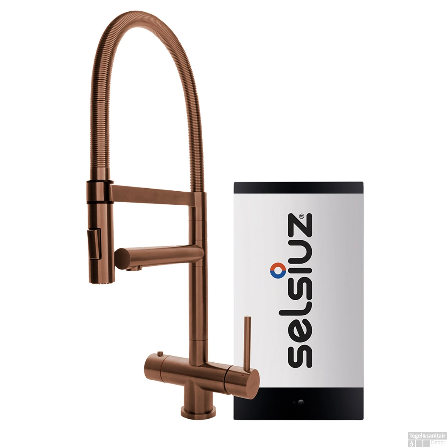 Kokendwaterkraan Selsiuz XL Copper Inclusief Single Boiler 3 Kokendwaterkraan Selsiuz XL Copper Inclusief Single Boiler