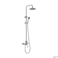 Regendouche Opbouwset Sapho Luka Chroom (incl. Douchemengkraan)