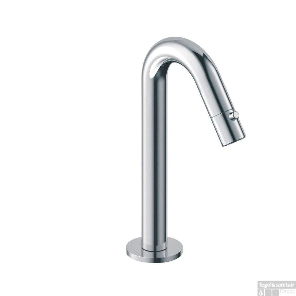 Metro Toiletkraan Staand Rond Chroom 1/2 3 Metro Toiletkraan Staand Rond Chroom 1/2