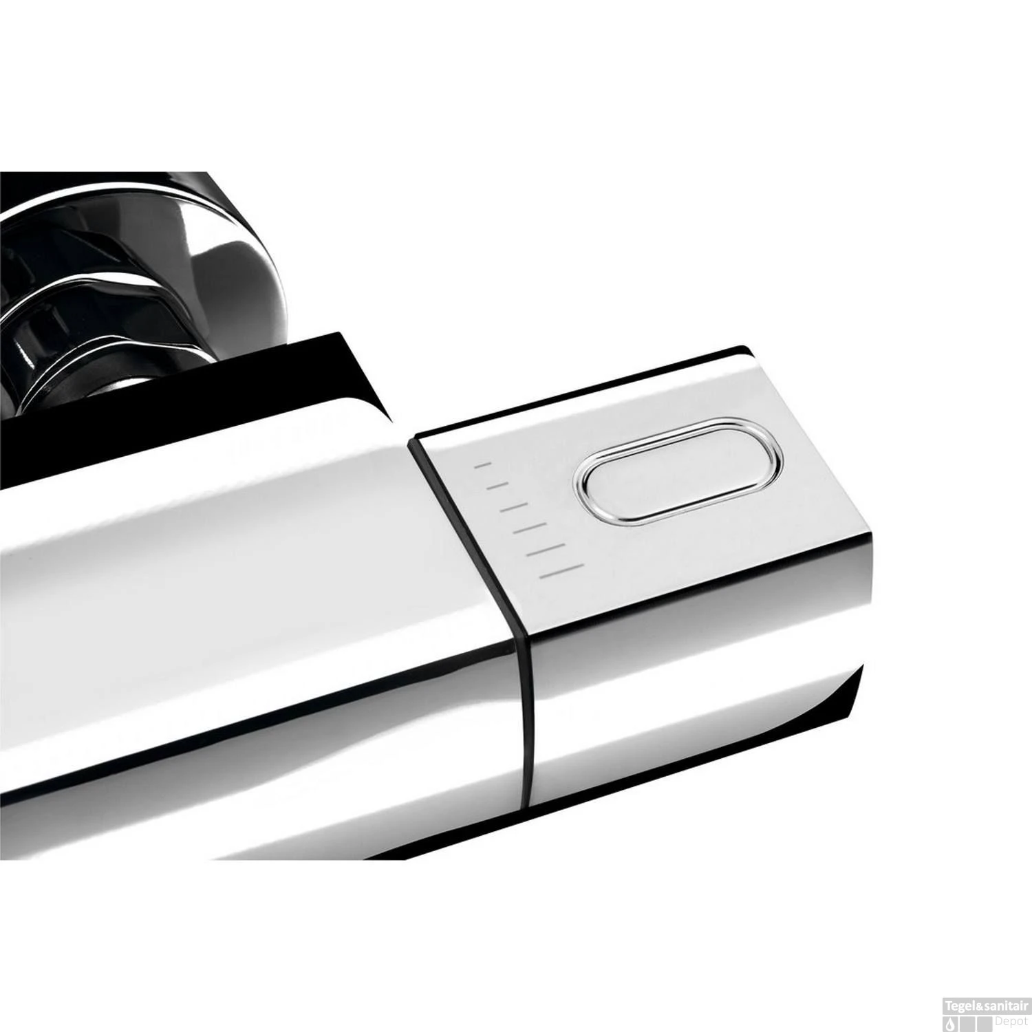 Opbouw Douchekraan Thermostatisch Sapho Mixona 2-knop Chroom 5 Opbouw Douchekraan Thermostatisch Sapho Mixona 2-knop Chroom - Afbeelding 3