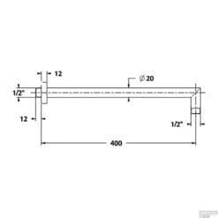 Muur Arm Salenzi Giro 40 Cm Geborsteld Koper 5 Muur Arm Salenzi Giro 40 Cm Geborsteld Koper -Exporteren Badkamer Top Winkel muur arm salenzi giro tech