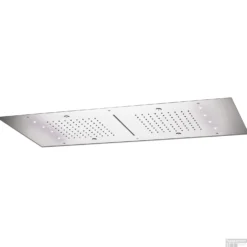 Hoofddouche LED It Rain Lagoo Nesso Multi Color LED 2-Delig Met Cascade En Nevel Functie 95 X 40 Cm RVS Chroom