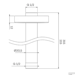 Plafondbuis Lagoo Nesso 20 Cm RVS Geborsteld Koper PVD 5 Plafondbuis Lagoo Nesso 20 Cm RVS Geborsteld Koper PVD -Exporteren Badkamer Top Winkel n2270 tech 2 1
