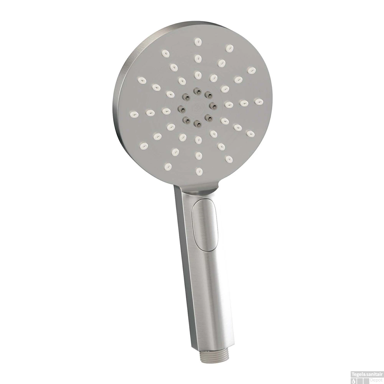 Opbouwset Bad- En Douchekraan Brauer Brushed Edition Thermostatisch Met Wandhouder En Handdouche 3 Standen Geborsteld RVS - Afbeelding 4