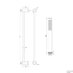 Opbouwset Bad- En Douchekraan Brauer Chrome Carving Thermostatisch Met Glijstang Chroom -Exporteren Badkamer Top Winkel opbouwset bad en douchekraan brauer chrome carving thermostatisch met glijstang geborsteld chroom tec