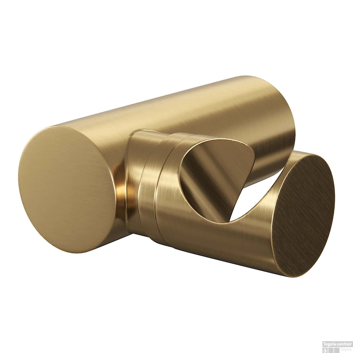 Opbouwset Bad- En Douchekraan Brauer Gold Edition Thermostatisch Met Wandhouder En Handdouche 3 Standen Geborsteld Goud - Afbeelding 6