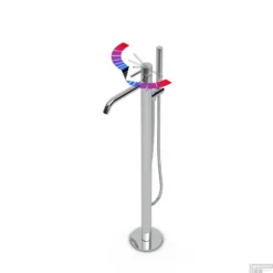 Clou Xo Vrijstaande Badmengkraan Type 13 Met Handdouche Chroom -Exporteren Badkamer Top Winkel pitp xo use cl 06.04013.29