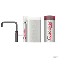 Quooker Cube Fusion Square Mat Zwart Met Combi+ Boiler