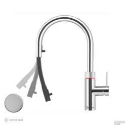 Quooker Flex Keukenmengkraan RVS -Exporteren Badkamer Top Winkel quooker flex keukenmengkraan rvs 2