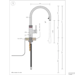 Quooker Flex Keukenmengkraan Zwart -Exporteren Badkamer Top Winkel quooker flex keukenmengkraan zwart sfeer6