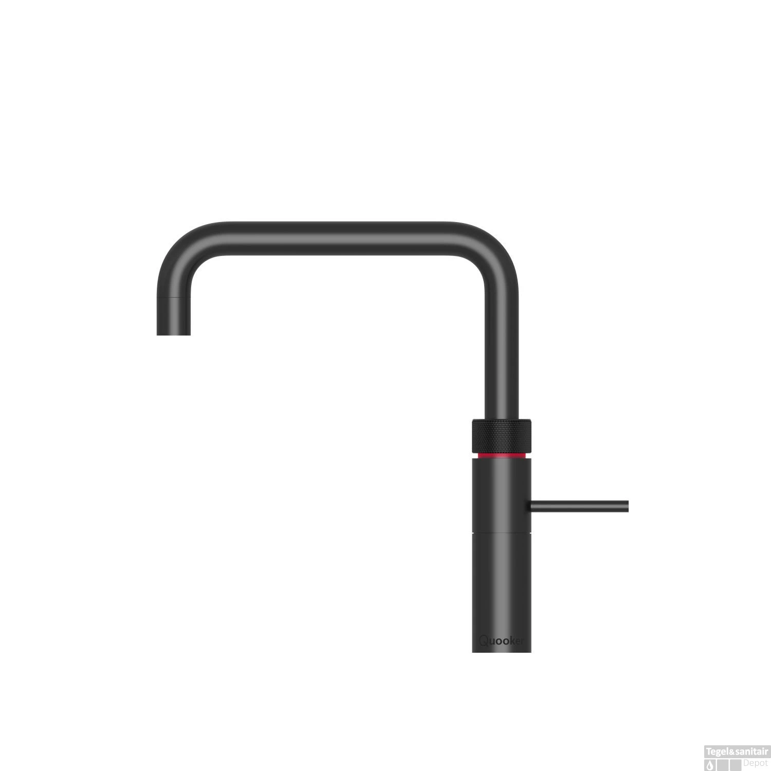 Quooker Cube Fusion Square Mat Zwart Met Pro3-VAQ Boiler - Afbeelding 2