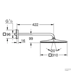 Regendoucheset Grohe Rainshower Mono Cube 31 Cm Met Wandarm Warm Sunset Geborsteld 8 Regendoucheset Grohe Rainshower Mono Cube 31 Cm Met Wandarm Warm Sunset Geborsteld -Exporteren Badkamer Top Winkel regendoucheset grohe rainshower mono cube 31 cm met wandarm warm sunset geborsteld tech
