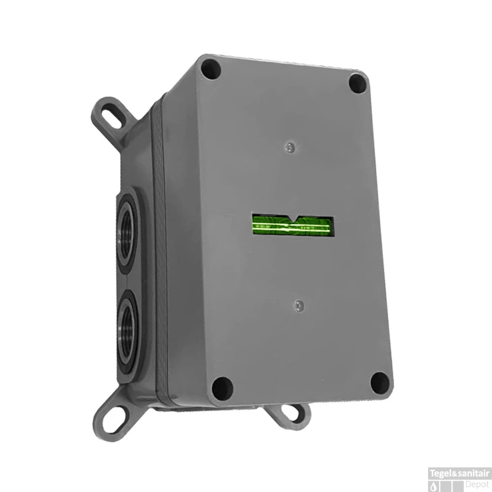 Regendoucheset Inbouw Brauer Gold Edition Thermostatisch 20cm Met 3-Weg Omstelling, Gebogen Wandarm En 3-Standen Handdouche Geborsteld Goud - Afbeelding 9