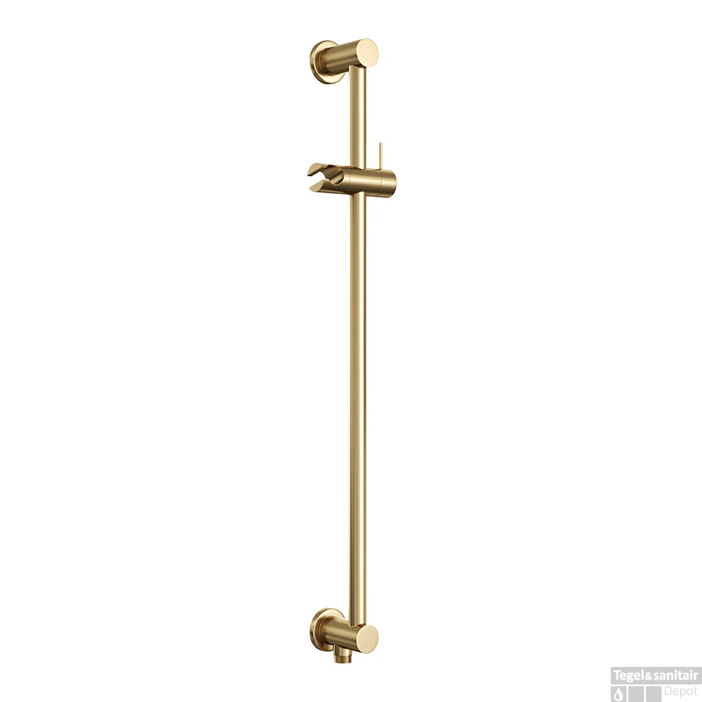 Regendoucheset Inbouw Brauer Gold Edition Thermostatisch 20cm Met Gebogen Wandarm, Glijstang En Handdouche 3-Standen Losse Stopkranen Geborsteld Goud 10 Regendoucheset Inbouw Brauer Gold Edition Thermostatisch 20cm Met Gebogen Wandarm, Glijstang En Handdouche 3-Standen Losse Stopkranen Geborsteld Goud - Afbeelding 8