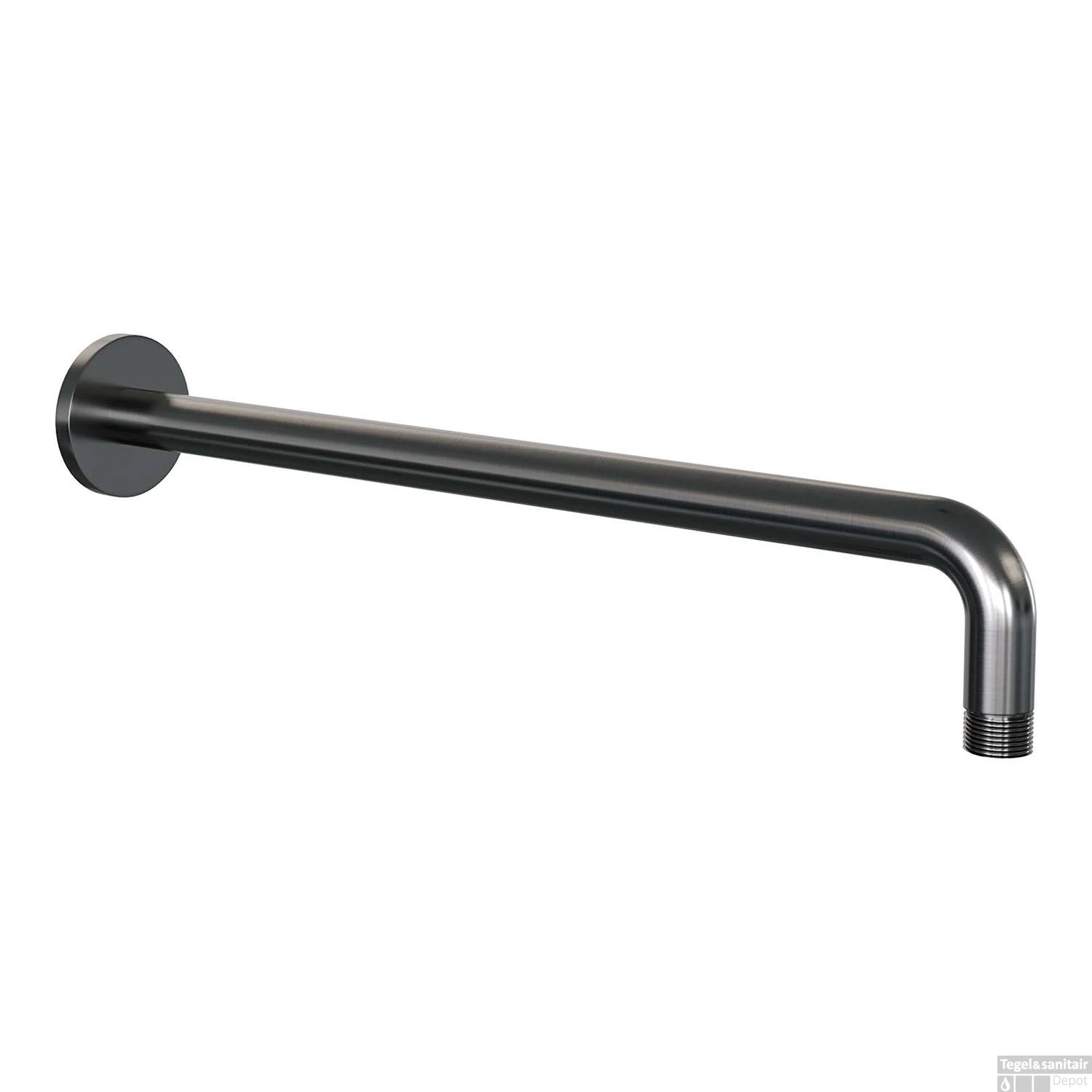 Brauer Inbouw Regendouche | Gunmetal Edition | 20cm Stortdouche Met Gebogen Wandarm En Handdouche | Geborsteld Gunmetal 12 Brauer Inbouw Regendouche | Gunmetal Edition | 20cm Stortdouche Met Gebogen Wandarm En Handdouche | Geborsteld Gunmetal - Afbeelding 10