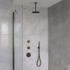 Regendoucheset Wiesbaden Dreams Met Inbouwdeel En Plafonduitloop Gunmetal