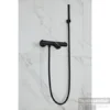 Opbouw Badkraan Boss & Wessing Nero Met Handdoucheset Mat Zwart -Exporteren Badkamer Top Winkel saniclear nero mat zwarte badkraan thermostatisch met handdouche set sk6703 1 1