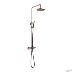 Doucheset Hotbath Cobber Geborsteld Koper PVD