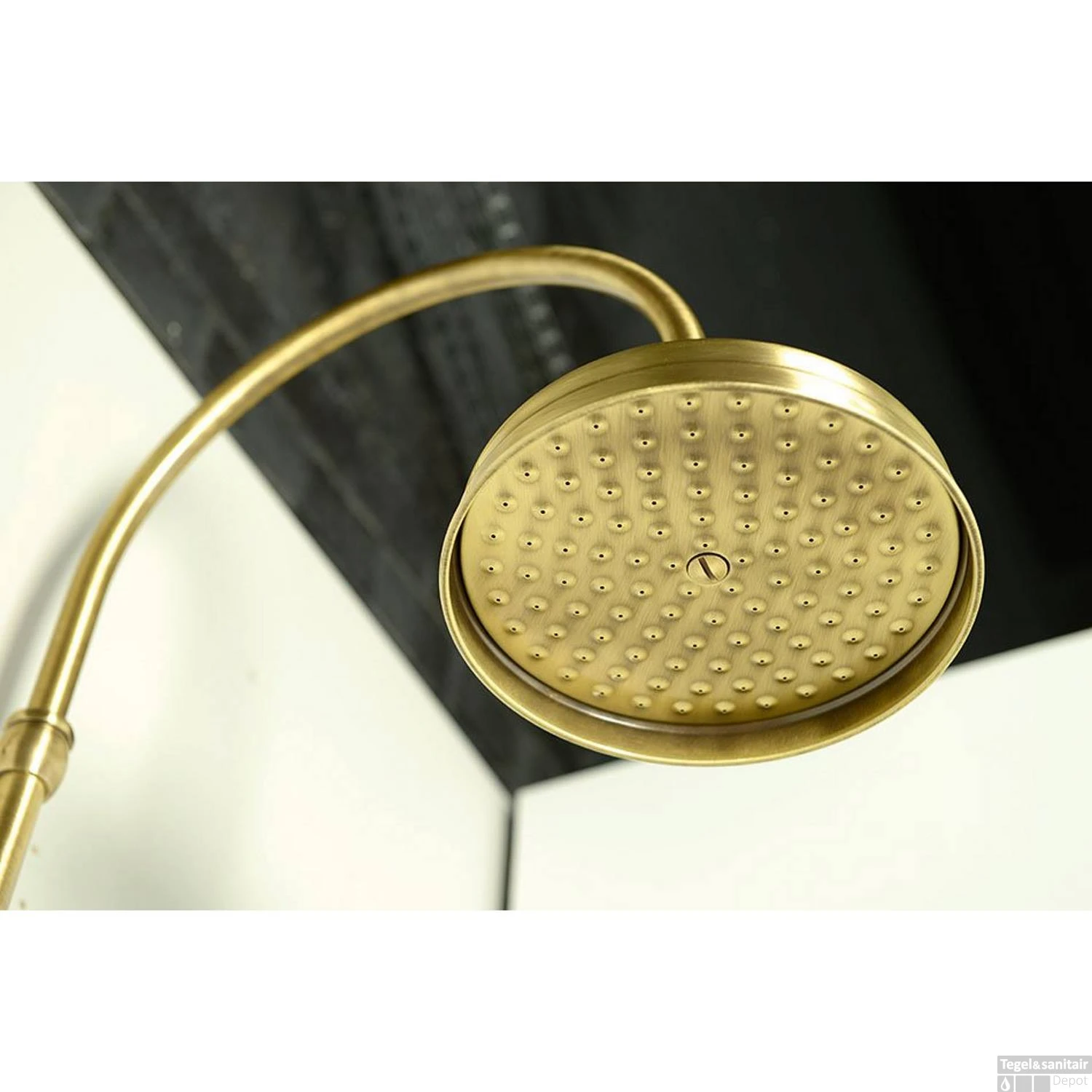 Regendoucheset Opbouw Sapho Antea Compleet Thermostatische Ø 20 Cm Brons 4 Regendoucheset Opbouw Sapho Antea Compleet Thermostatische Ø 20 Cm Brons - Afbeelding 2