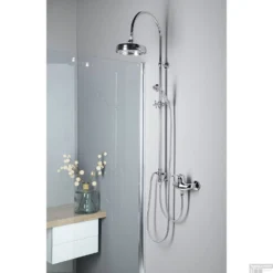 Regendouche Opbouwset Sapho Vanity Retro Chroom (excl. Douchekraan) -Exporteren Badkamer Top Winkel set061 regendouche opbouwset sapho vanity retro chroom excl. douchekraan 2