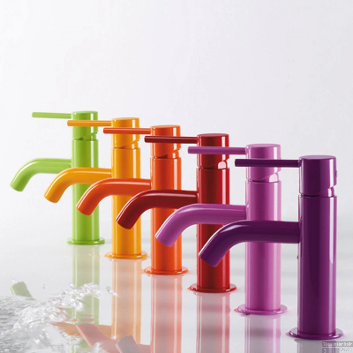 Tres Cuadro Keukenkraan Rood 106487RO 5 Tres Cuadro Keukenkraan Rood 106487RO - Afbeelding 3