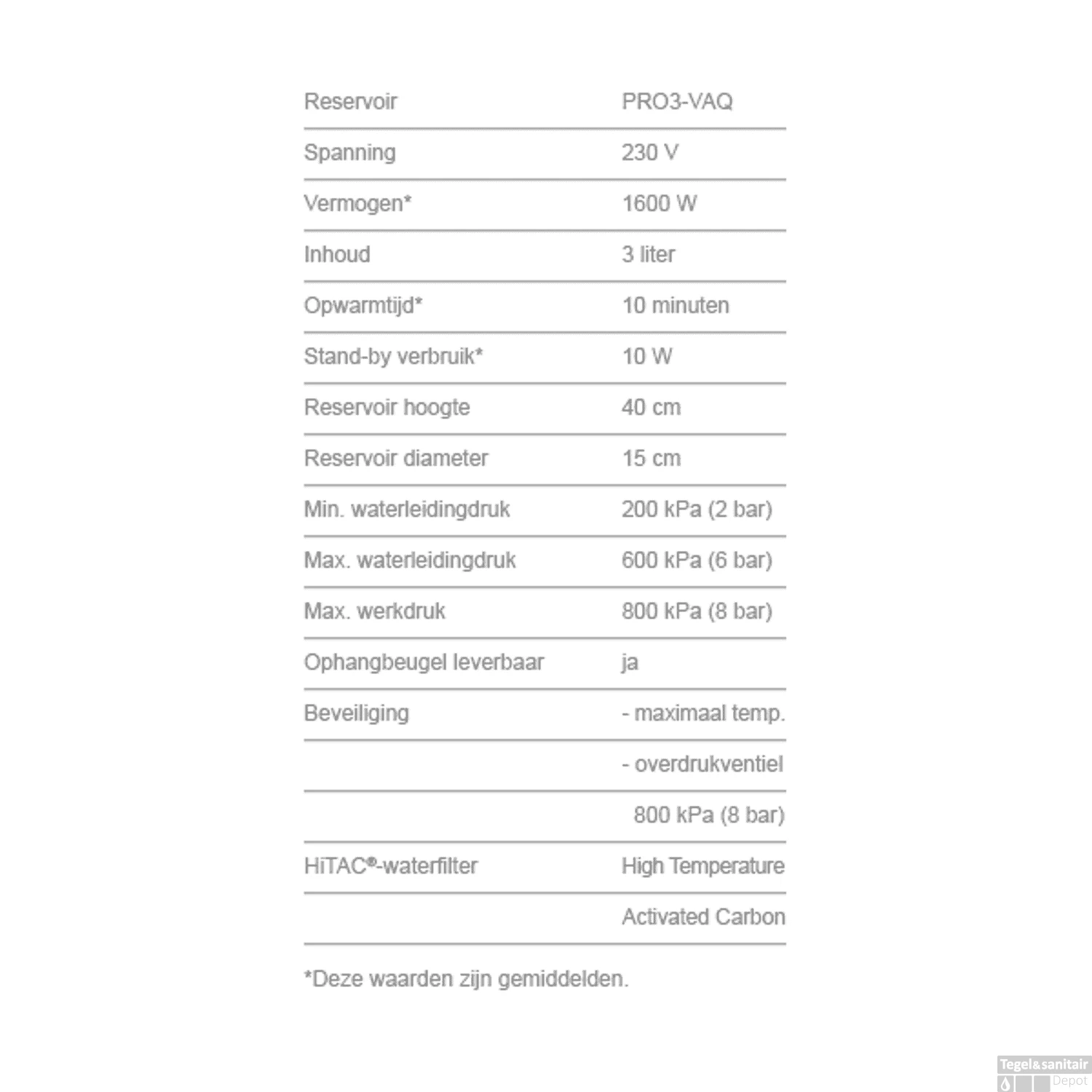 Quooker Flex RVS Met PRO3 VAQ-E Boiler 8 Quooker Flex RVS Met PRO3 VAQ-E Boiler - Afbeelding 6