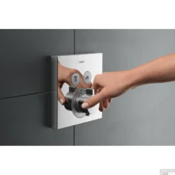Thermostaat Afbouwdeel ShowerSelect HansGrohe Voor 2 Functies Chroom 9 Thermostaat Afbouwdeel ShowerSelect HansGrohe Voor 2 Functies Chroom -Exporteren Badkamer Top Winkel thermostaat afbouwdeel showerselect hansgrohe voor 2 functies chroom 4
