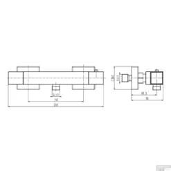 Thermostatische Douchekraan Schutte Tokyo Chroom -Exporteren Badkamer Top Winkel thermostatische douchemengkraan schutte tokyo chroom tech