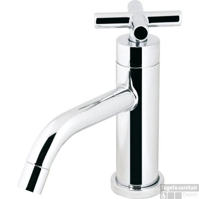 Fonteinkraan Plieger Cross Chroom 3 Fonteinkraan Plieger Cross Chroom
