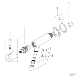 BWS Danu Inbouw Toiletkraan 1/2'' Chroom Met Keramisch Binnenwerk 7 BWS Danu Inbouw Toiletkraan 1/2'' Chroom Met Keramisch Binnenwerk -Exporteren Badkamer Top Winkel toiletkraan 12 danu chroom xl inbouw fonteinkraan 2